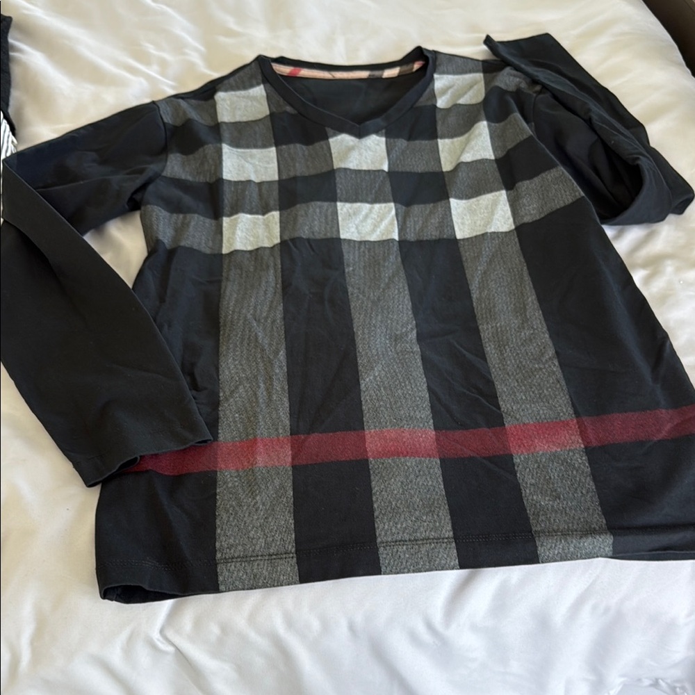 Pendleton Black and Gray Checkered Shirt